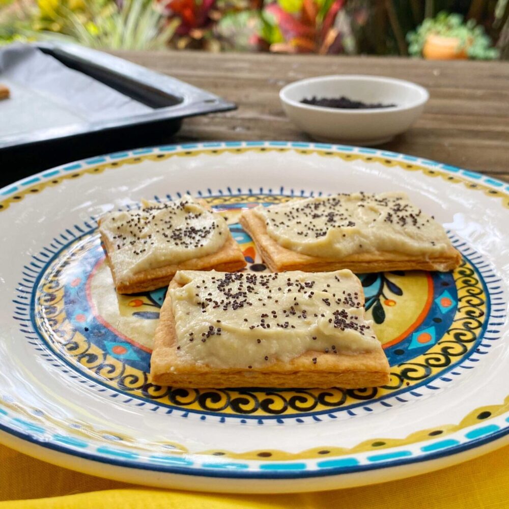 Resultado de la receta Tostadas de Berenjena