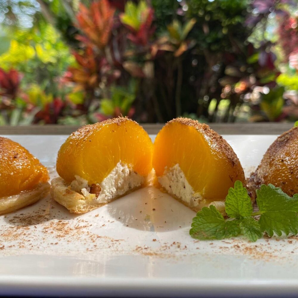 Resultado de la receta Tentación de melocotón